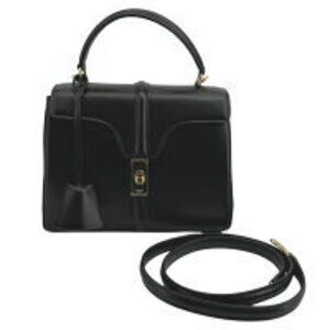 Celine Seize Handbag Shoulder Bag Black